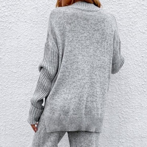 GET YOUR COMFY ON 2 piece Sweater & Pant Knit Swea - Picture 6 of 6